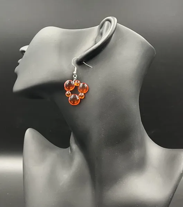 Boucles d&#039;oreilles Triangle Bulle (10190)