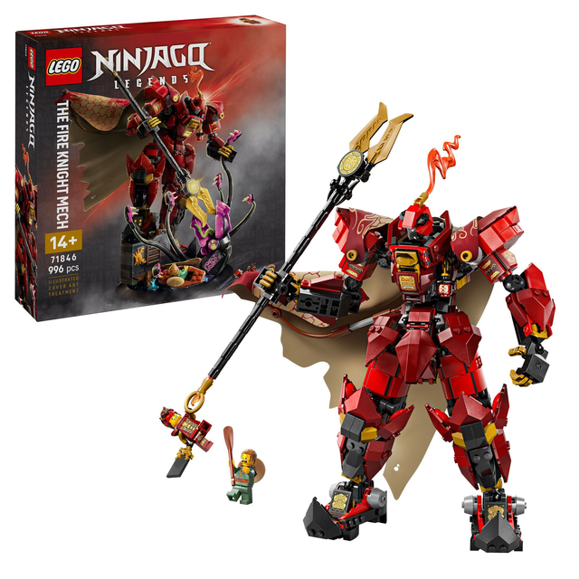 LEGO 71846 Ninjago Der Feuerritter-Mech