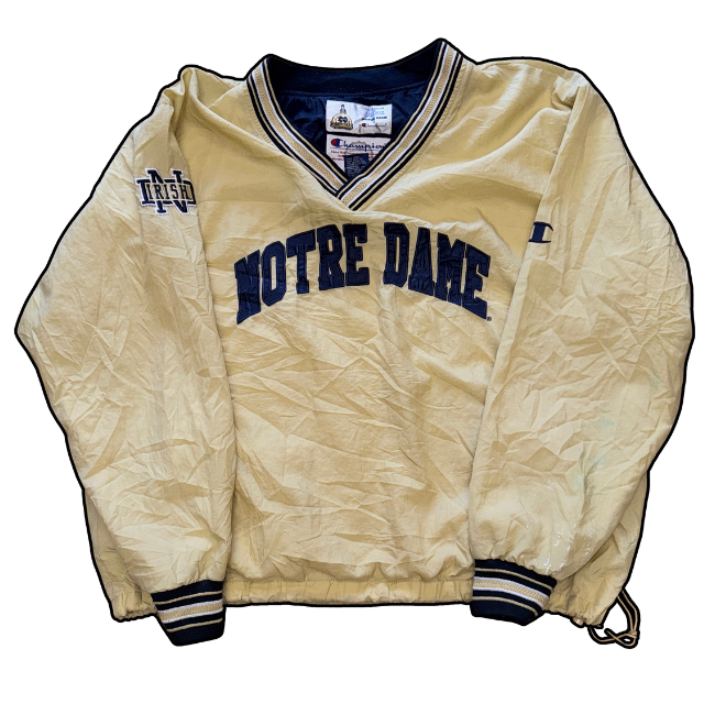 Vintage 90s Champion Notre Dame Jumper - XXL