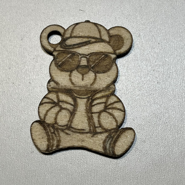 Etiquette pour sac personnalisée ourson