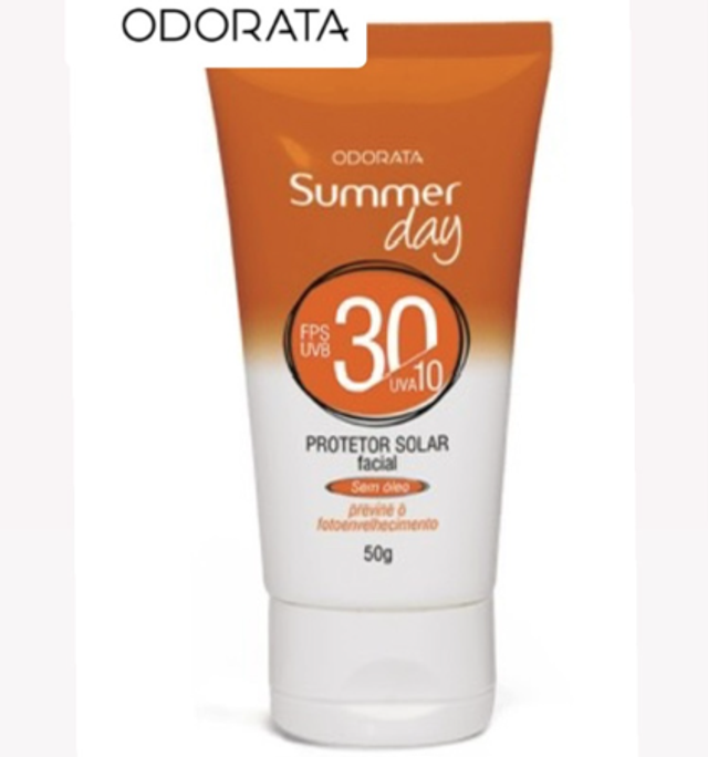 Protetor Solar Facial Oil Free FPS 30 50 g Summer Day