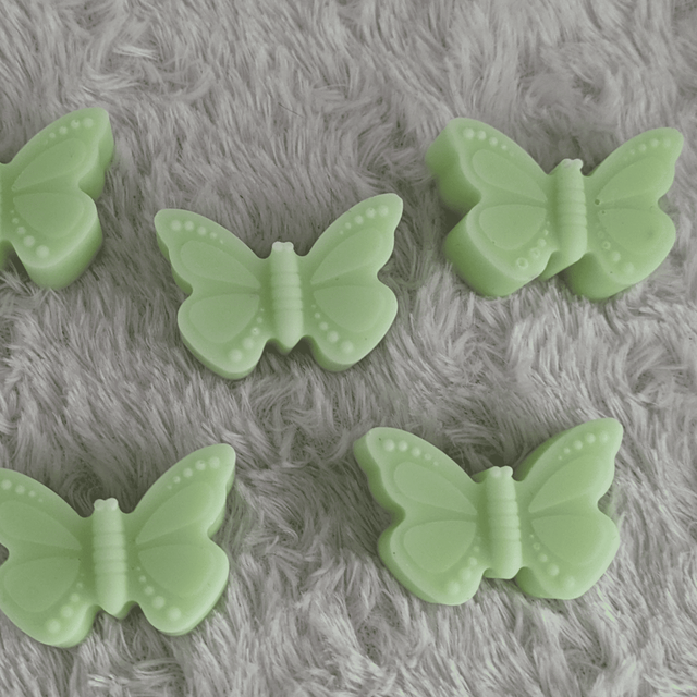 Fondant parfumé en cire de colza – Double papillon