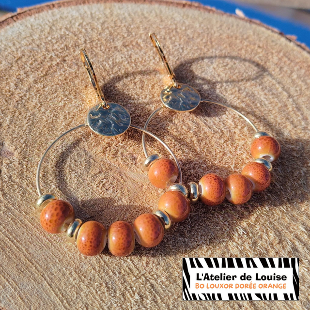 LOUXOR dorée Orange 