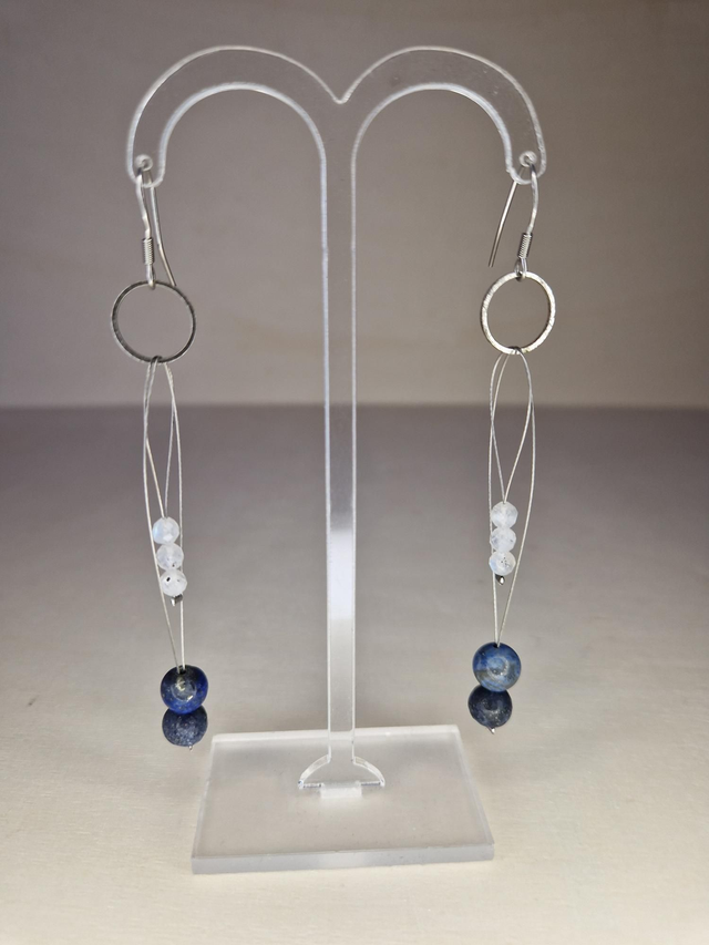 Lapis-Lazuli, Labradorite blanche / 031