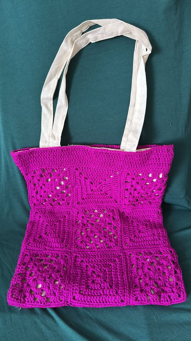Purple Tote Bag