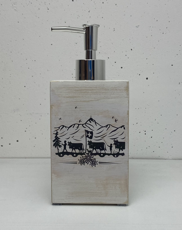 Seifenspender bemalt