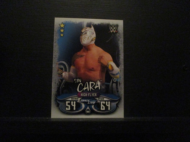 Sin Cara - Smackdown Live Slam Attax Live Original Trading Card #190