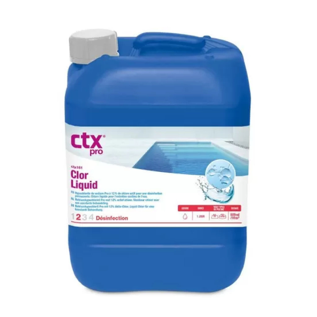 Chlore liquide 20 litres anti tartre