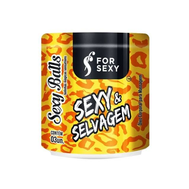 Bolinhas Explosivas Excitantes Sexy &amp; Selvagem