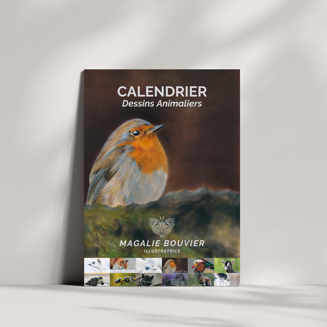 Calendrier animalier réaliste
