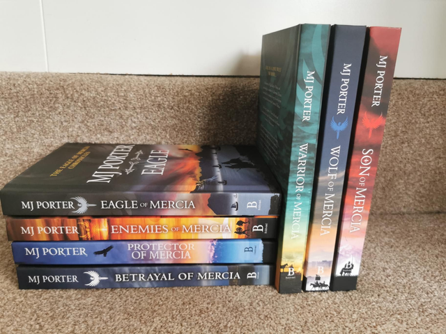 The Eagle of Mercia Chronicles Seven book hardback collection