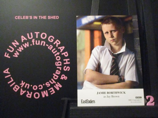 Jamie Borthwick (Jay Brown) Original EastEnders Cast Card (2)
