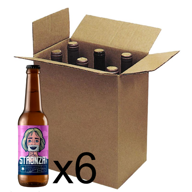 Stronza Lunatica - Strong Lager 8,5% (6 bottiglie da 33cl)