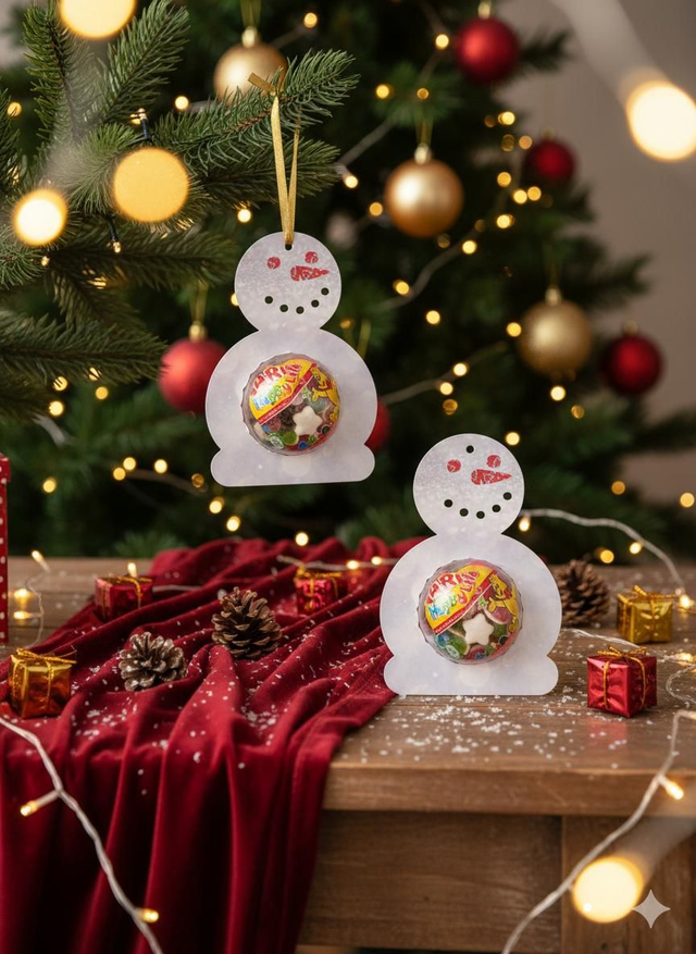 Dôme noel bonbons 