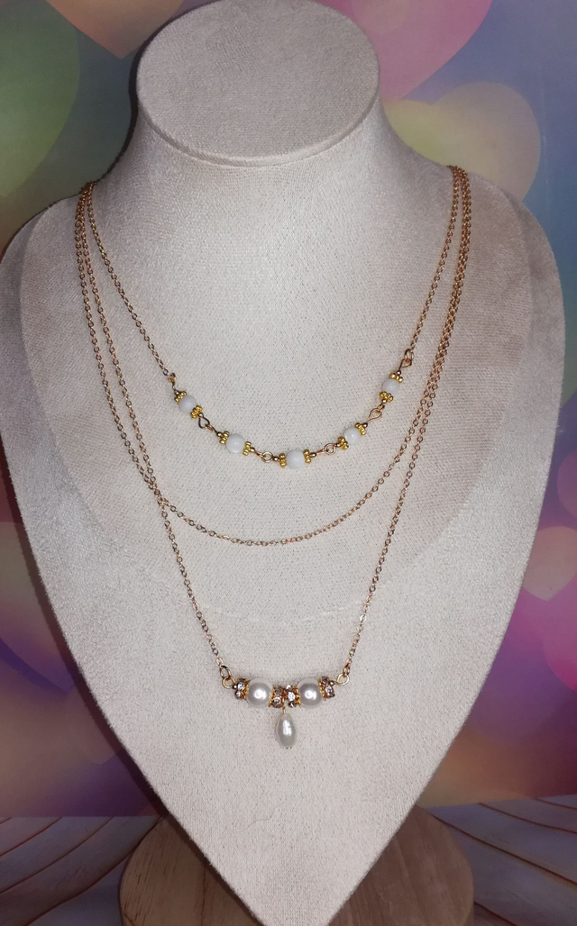 Collier trois chaînes