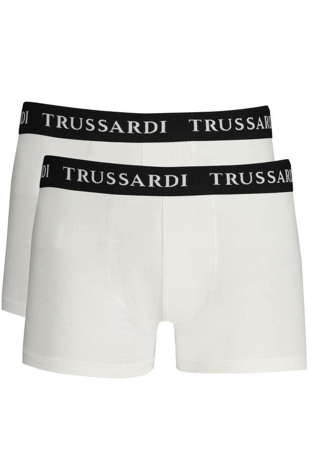 TRUSSARDI BOXER UOMO BIANCO
