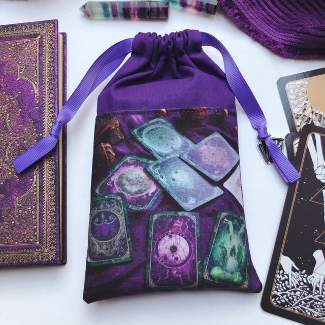Pochon carte oracle/tarot - Les arcanes