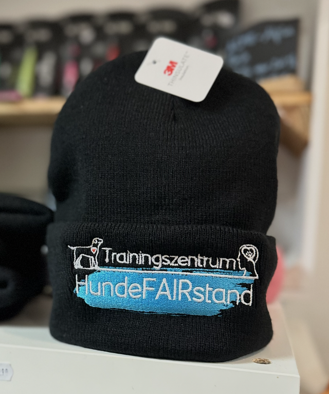 Mütze 'HundeFAIRstand' - Strickmütze mit Logo