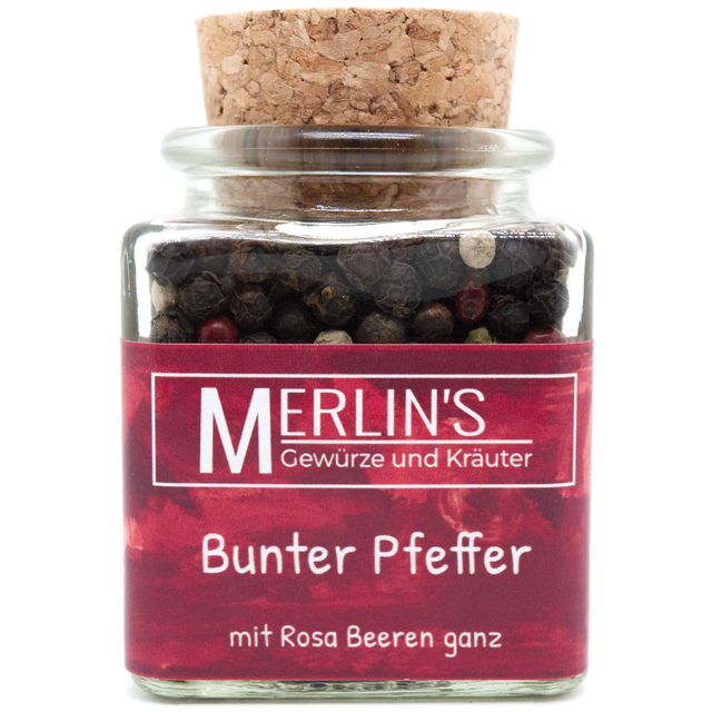 Bunter Pfeffer mit Rosa Beeren ganz 145g