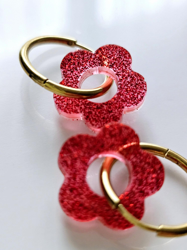 CREOLES EDEN ROUGE PAILLETTE