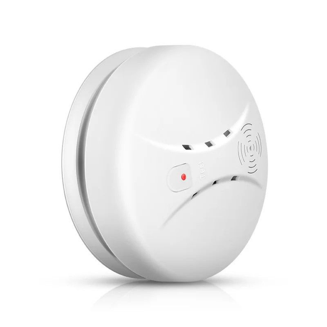 Alarma de humo inalámbrica y fotoeléctrica