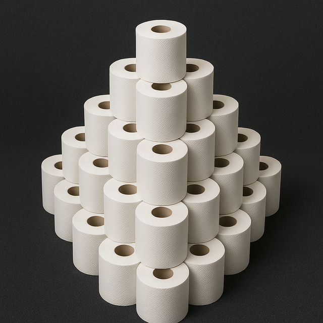 WC-Papier supersoft 4 lagig Jumbo-Pack 56 Rollen