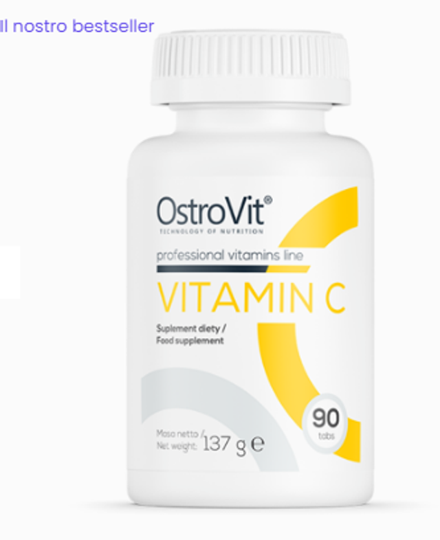 OstroVit Vitamina C 90 compresse