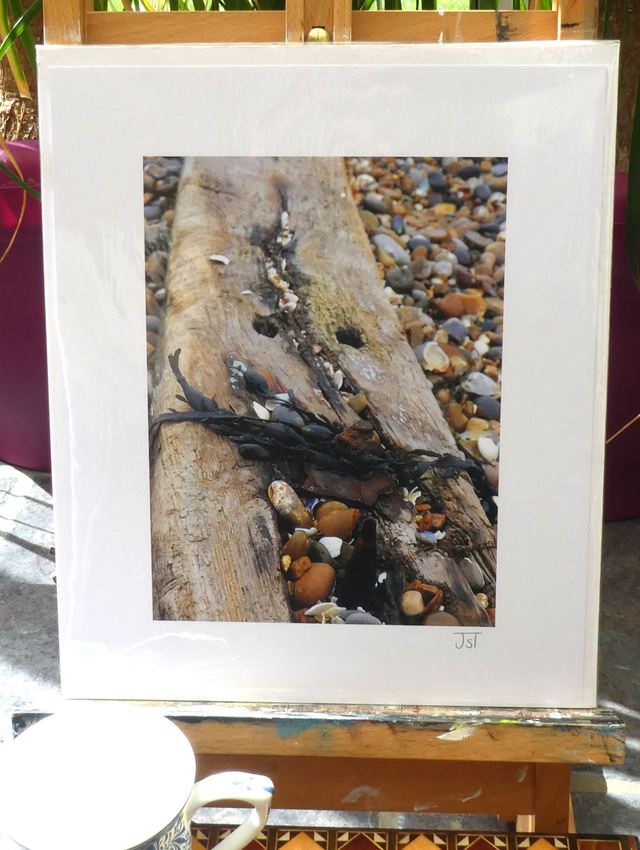 Photographic Open Edition Print, from my "Water Flows" collection, "Wood Water Stone"