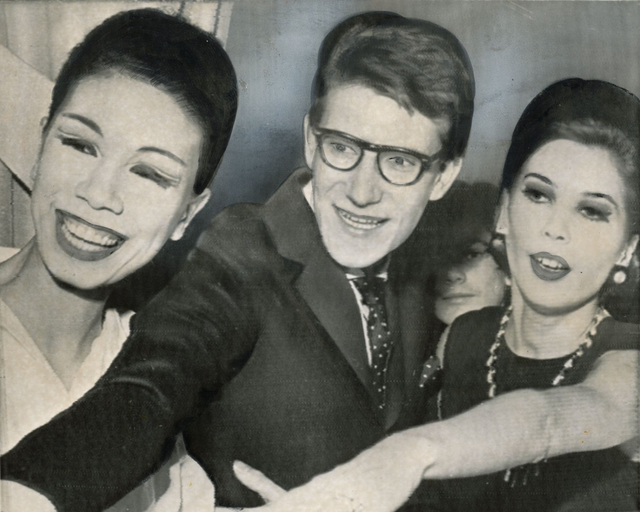 Yves Saint Laurent et ses modèles, 1962