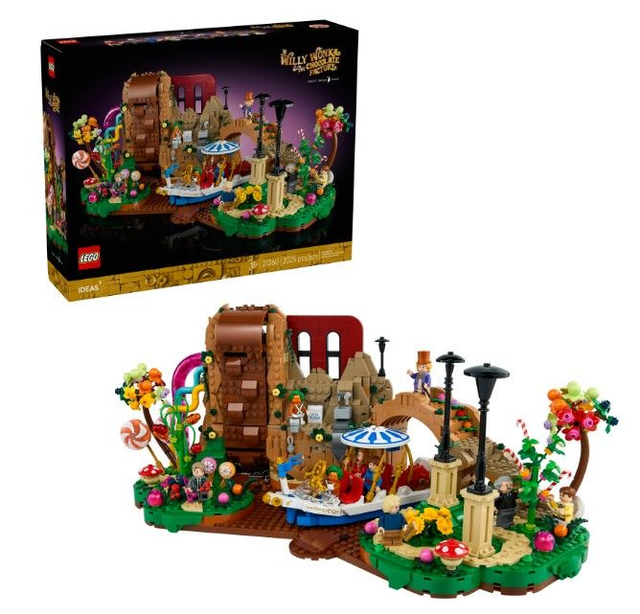 LEGO 21360 Ideas Willy Wonka und die Schokoladenfabrik