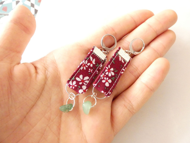 Boucle d'oreilles Rosalie