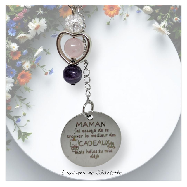 Porte-clés "Trinité" maman PC-019