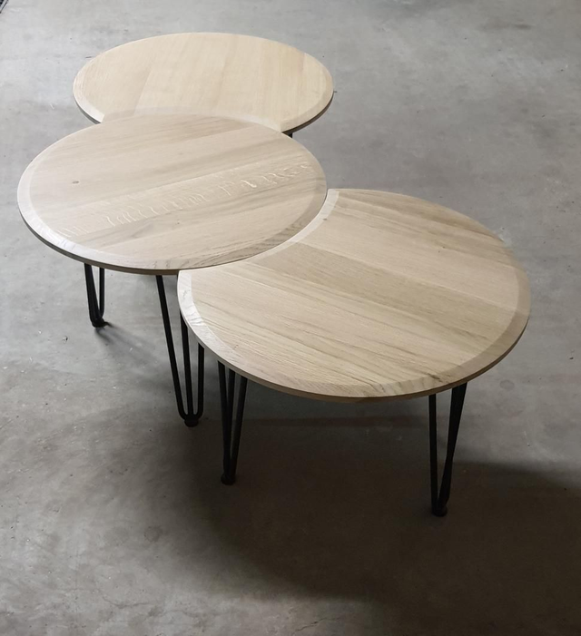 Table basse fond de fût