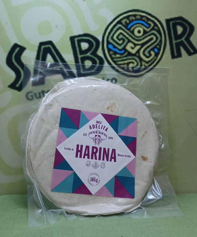 Weizentortillas tortilla de harina de trigo MiAdelita 6 Stück 165 g