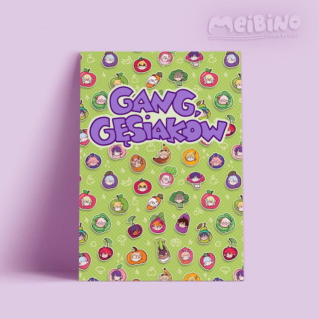 gang gęsiaków - print