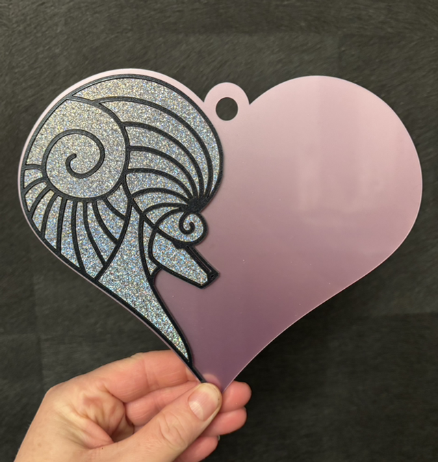 Wall Art - Poodle Fantasy Acryl 