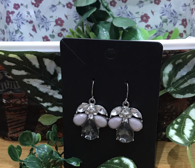 Light Purple Vintage Earrings- PUR29