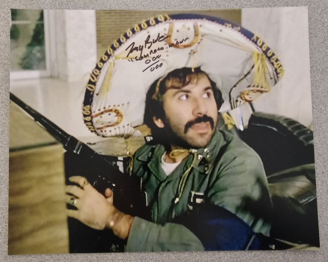 Tony Buba Autograph (as Sombrero Man from Dawn of the Dead)
