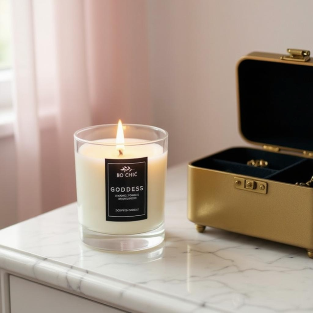 GODDESS| Almond, Tonka & Sandalwood | Candle
