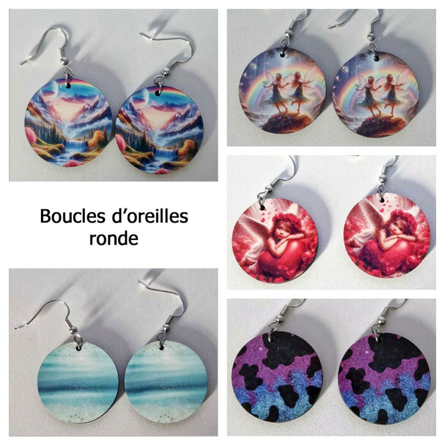 5 styles de boucles d&#039;oreilles ronde