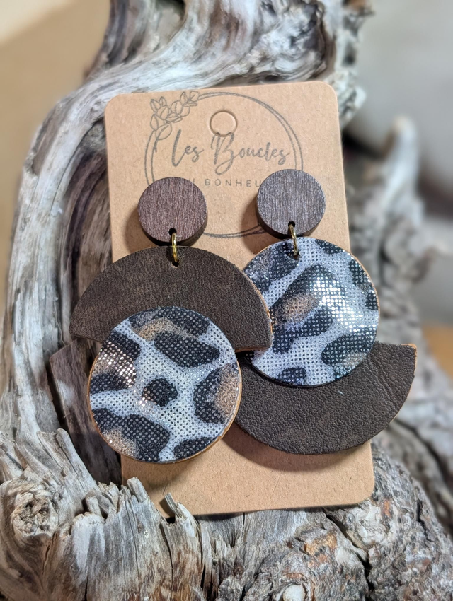 Boucles d'oreilles Collection Asymétrique as020