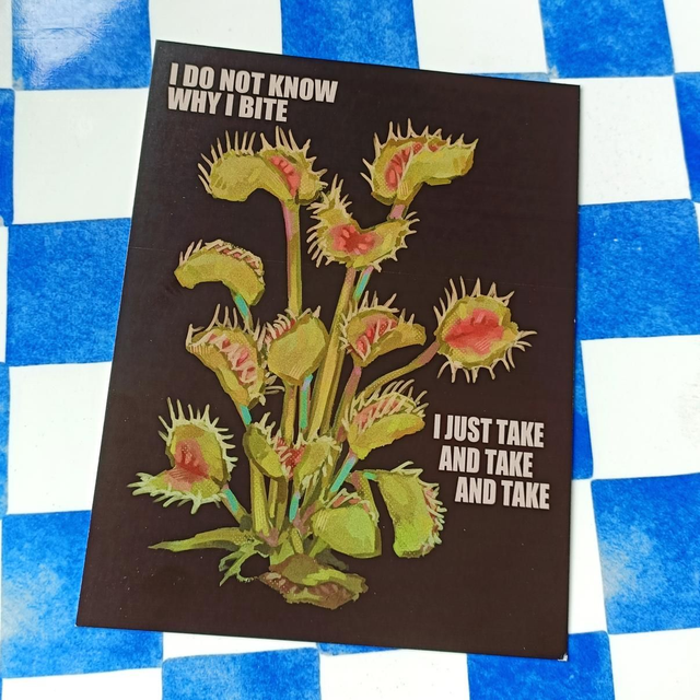 bite - A6 art print