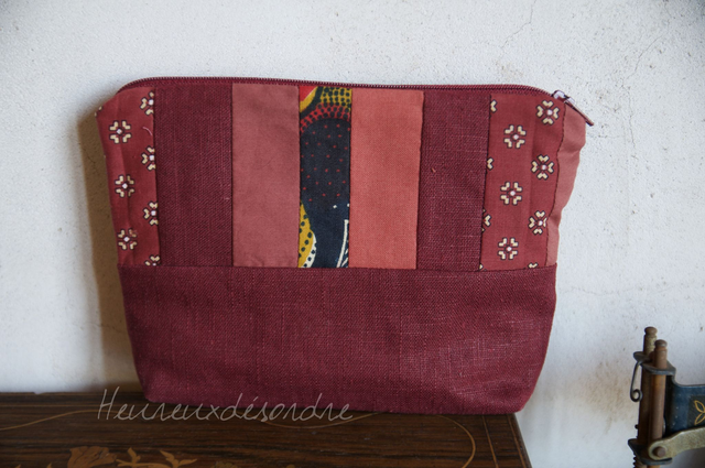 Trousse patchwork