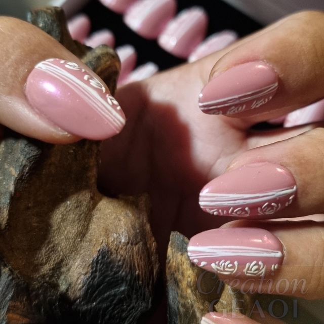 Nude flower little rond S 