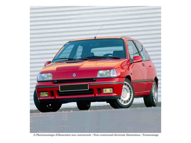 Renault Clio 16S 1991 Rouge Norev 517523 1/43