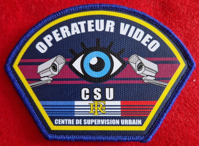 Patch PM RESCUE Opérateur Vidéo CSU 