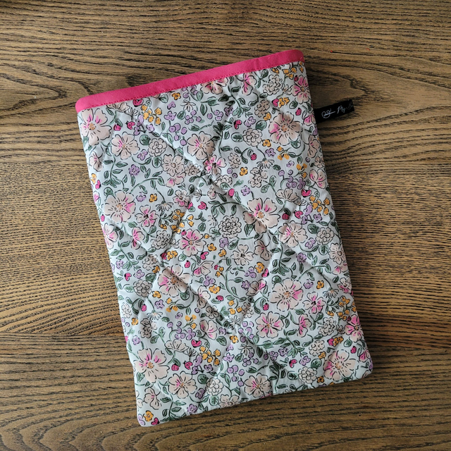 Pochette pour livre Grand format : Fleuri