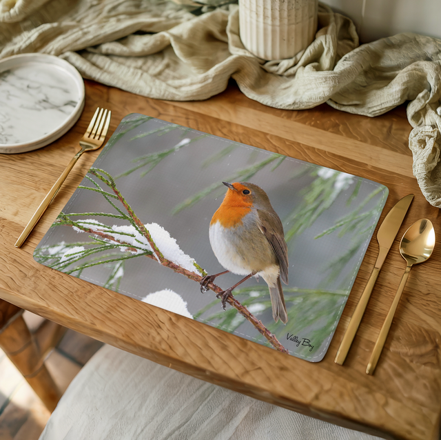 “Christmas Robin” Placemat 