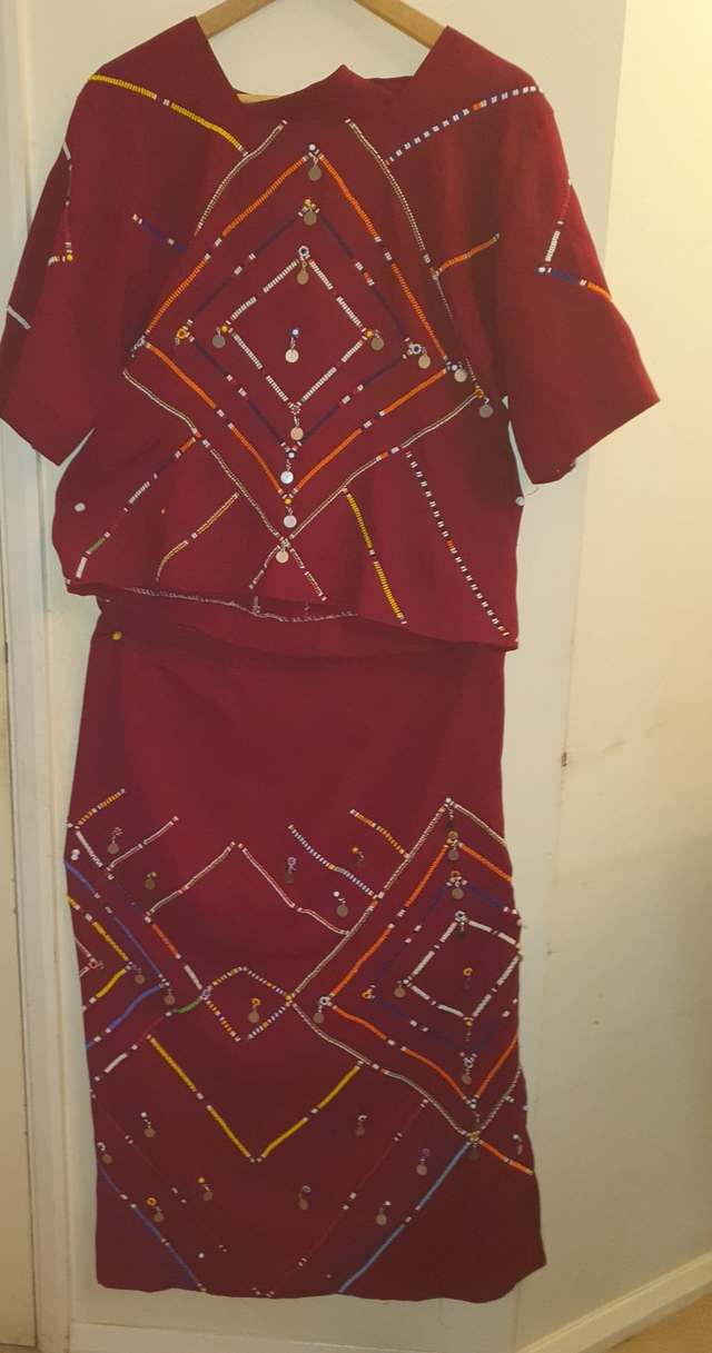 African dress adult size 16