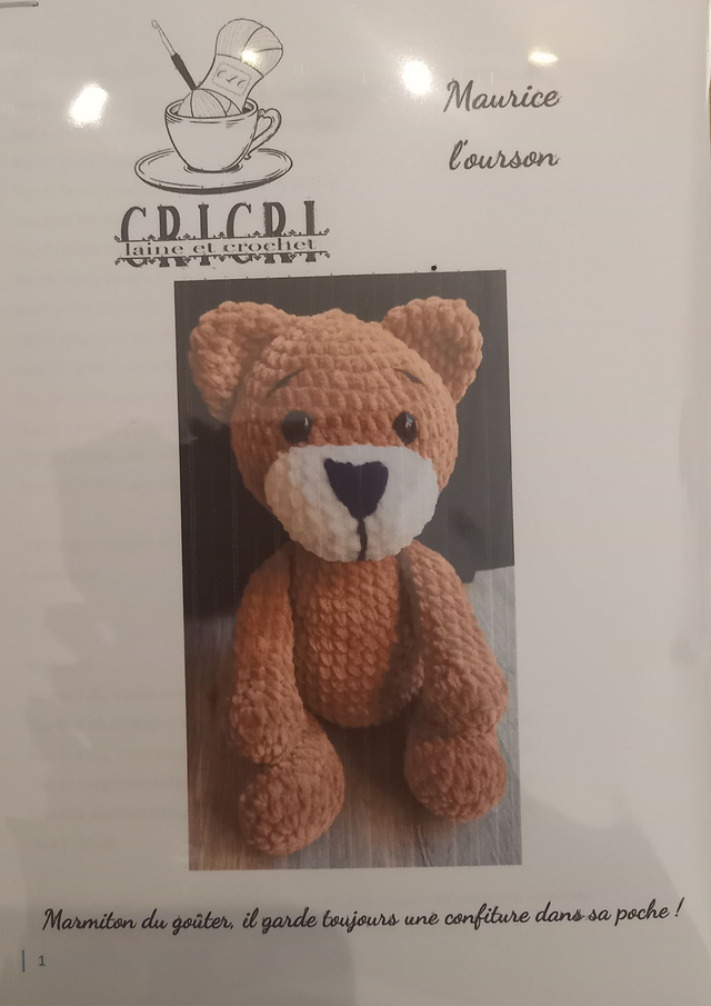 Tutoriel Maurice l&#039;ourson